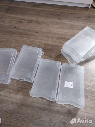 Контейнеры для обуви 37*19*10, 4 шт+2 шт