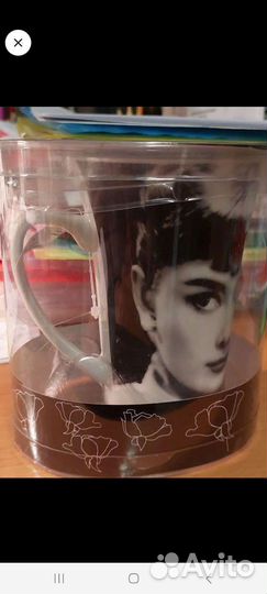 Кружка фарфоровая большая Филлипины