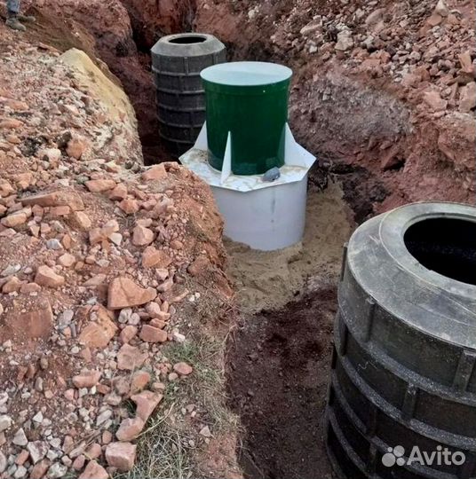 Автономная канализация под ключ. В любой грунт