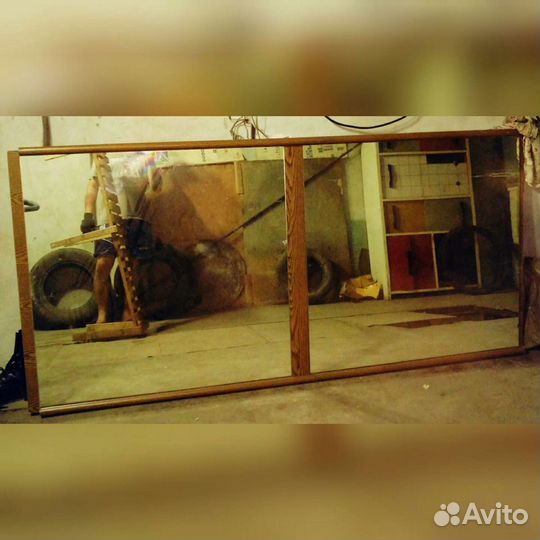 Зеркало большое в дереве, помощь в доставке