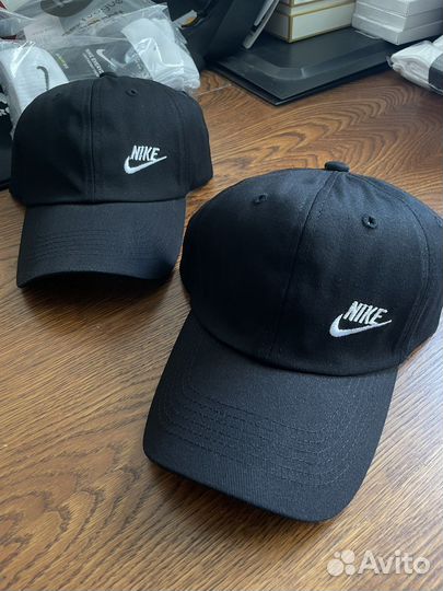 Nike кепка черная