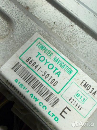 Блок навигации Lexus Rx 2003