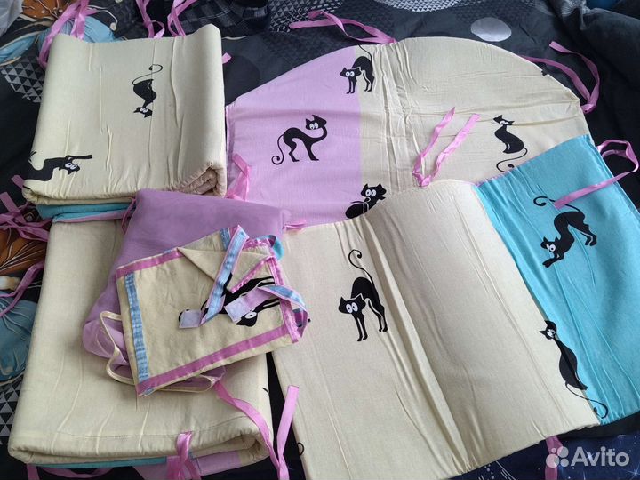 Бортики в кроватку