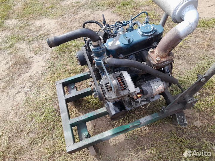 Двиготель, kubota d722, куботад 722