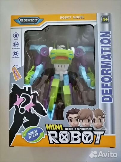 Робот трансформер новый