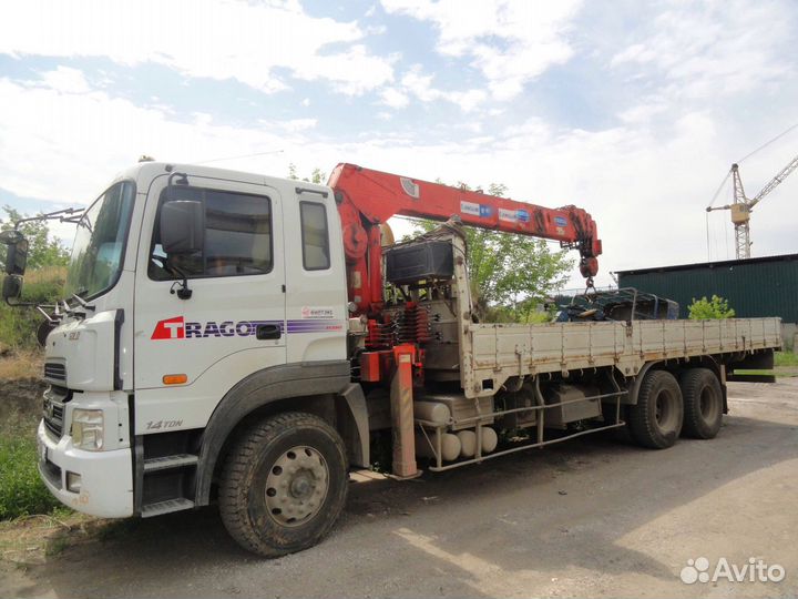 Грузоперевозки. услуги кран борт