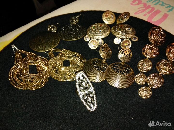 Серьги длинные