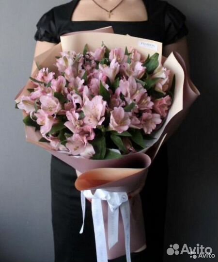 Букет альстромерий цветы