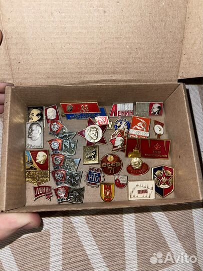 Значки СССР - 26 значков (Ленин)