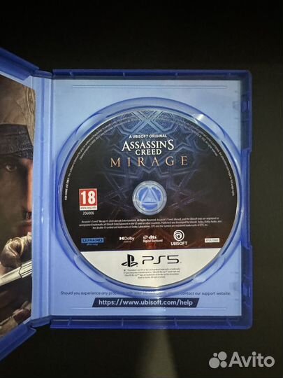 Assassins creed mirage ps5 диск