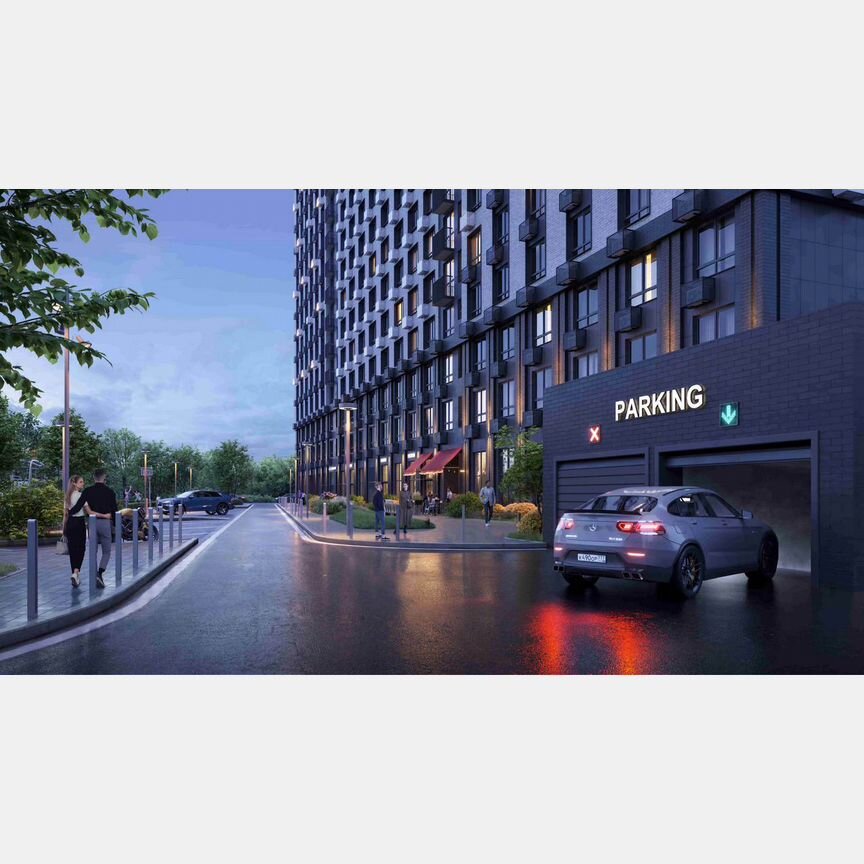 2-к. квартира, 44 м², 24/25 эт.