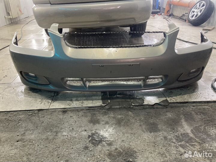 Бампер передний акцент