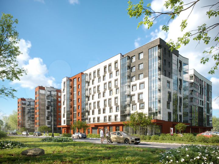 2-к. квартира, 48,8 м², 7/8 эт.