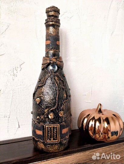 Бутылки декоративные