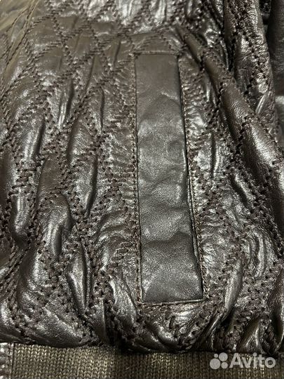 Куртка кожаная