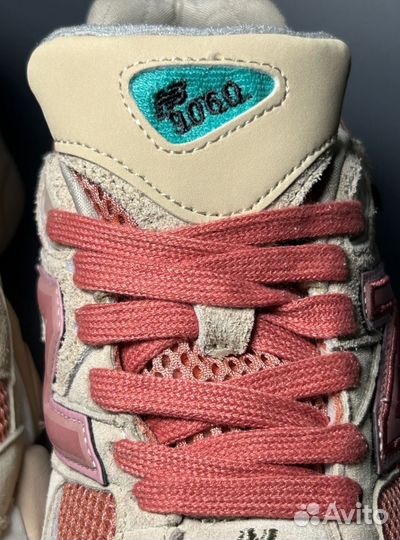 Кроссовки New Balance 9060 Cookie Pink Люкс