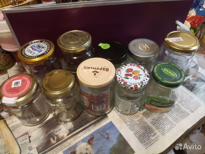 Банка стеклянная