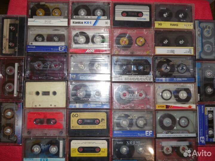 Аудиокассеты с музыкой