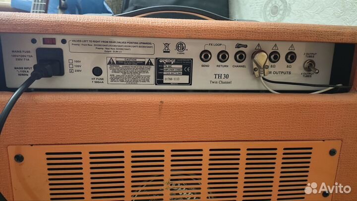 Ламповый комбоусилитель Orange th30