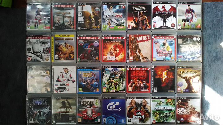 Игры лицензия для PlayStation3