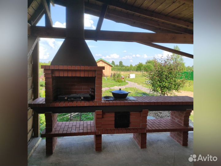 Модульная печь, комплекс барбекю с мангалом и тандыром