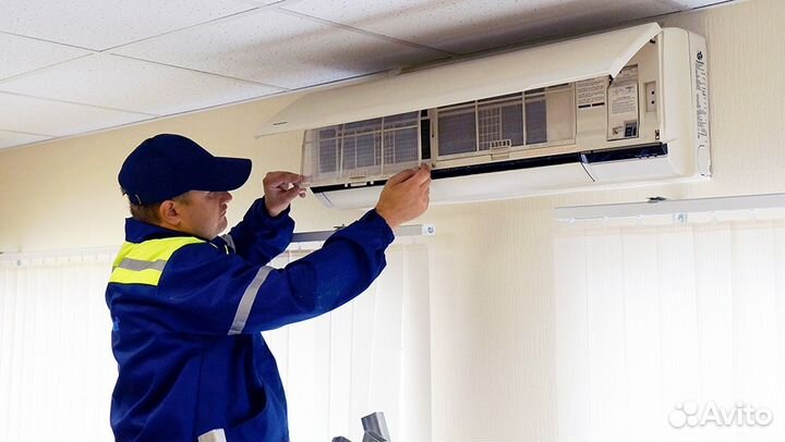 Ремонт чистка заправка установка кондиционеров
