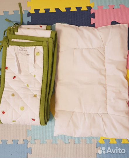 Бортики в кроватку IKEA