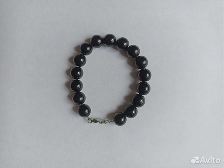 Браслет из обсидиана