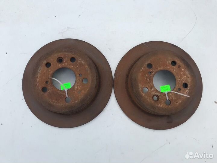 Диски тормозные задние Toyota Camry