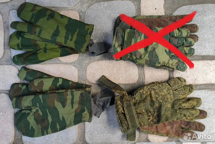 Перчатки, рукавицы зимние и рабочие краги (спилк)