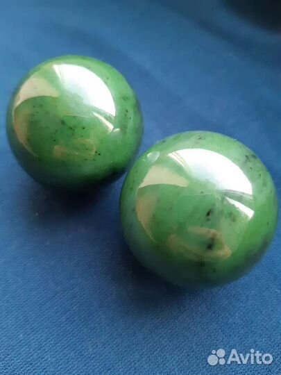Нефритовые шары, шары натуральный нефрит