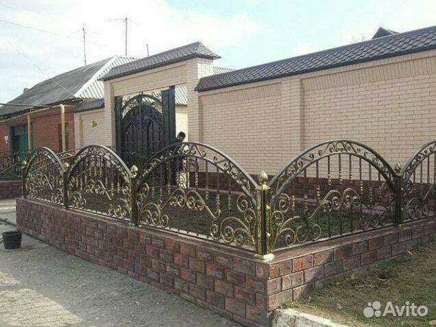 Кованый забор