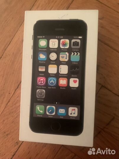 Коробка от iPhone 5s