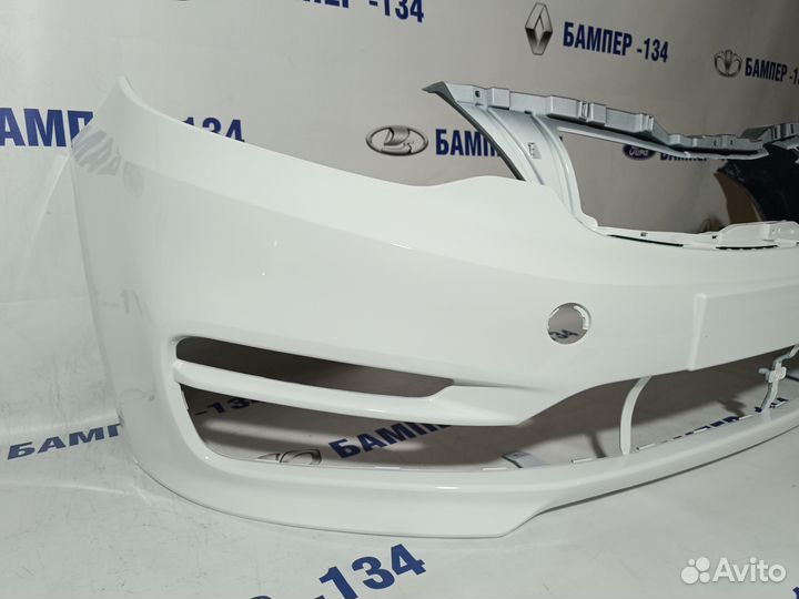 Бампер передний kia rio 3 рестайлинг белый PGU