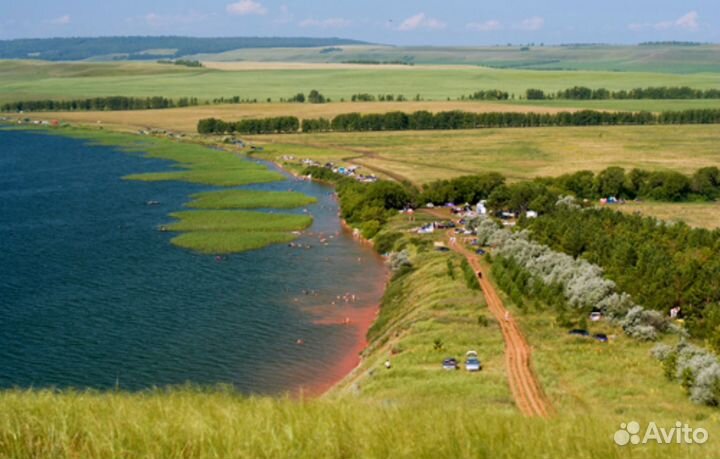 Пункты туризма и торговли на озере Аслыкуль