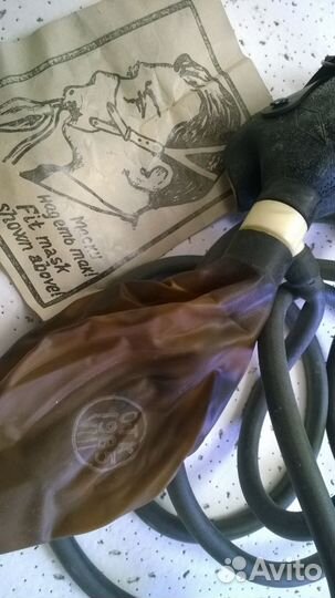 Маска кислородная авиационная км-15и (СССР), новая