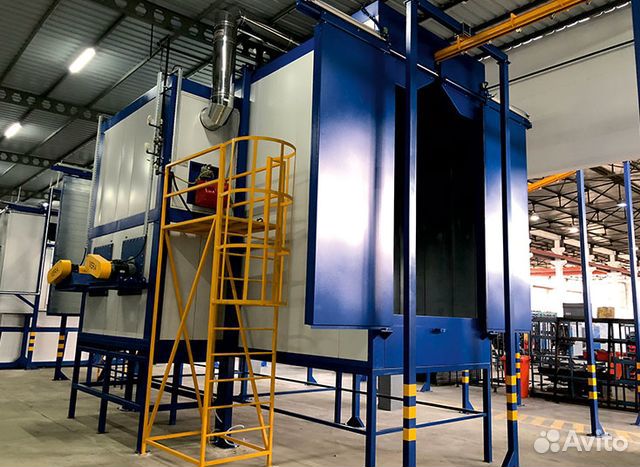Автоматическая линия порошковой покраски