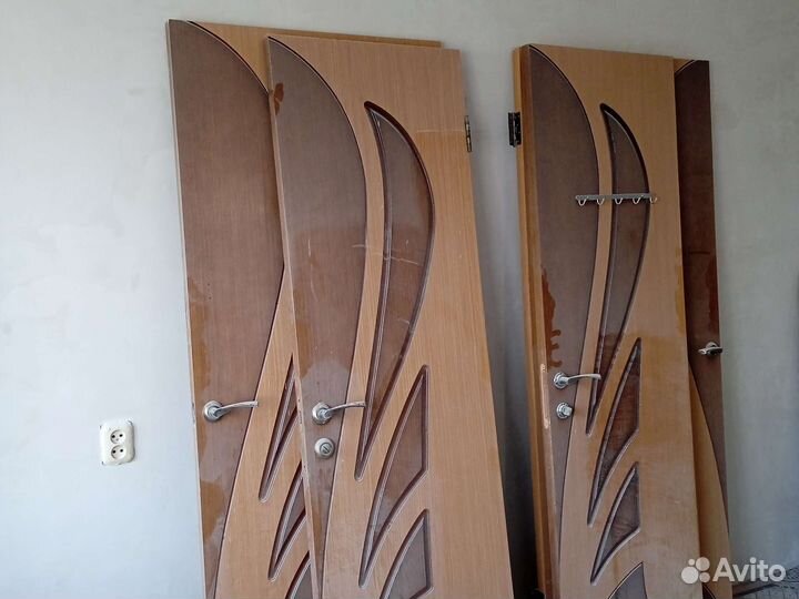 Межкомнатные двери бу деревянные