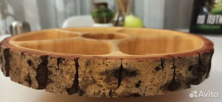 Манежница из спила дерева