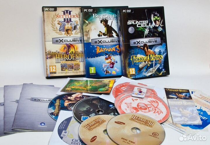 Игровые диски Ubisoft Exclusive Эксклюзив новые