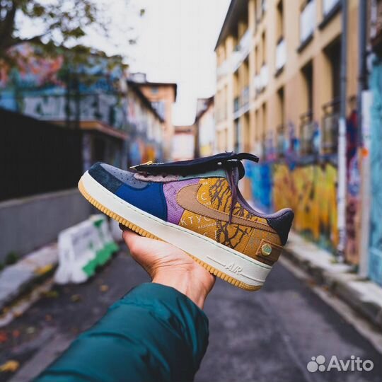 Кроссовки Nike Air Force 1 Travis Scott (41-45)