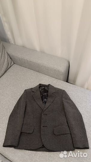 Пиджак школьный для мальчика 122