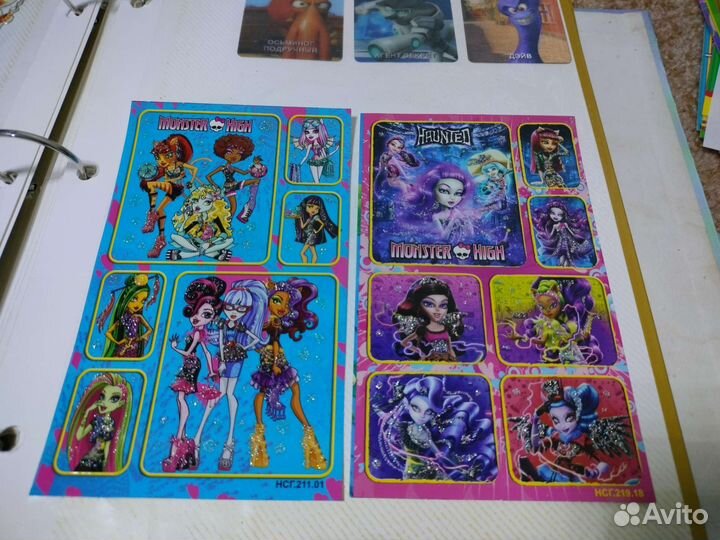 Альбом с наклейками (коллекционные)