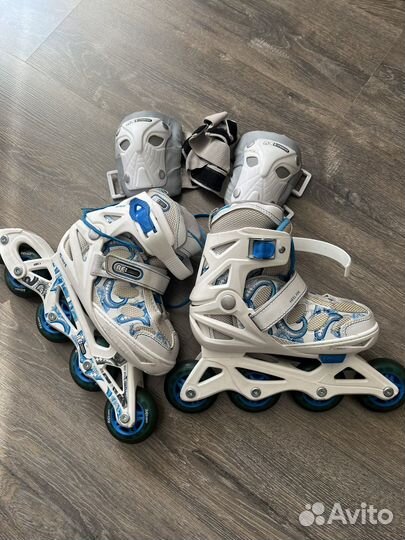 Детские ролики и защита