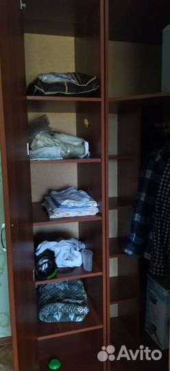 Угловой шкаф с зеркалом бу