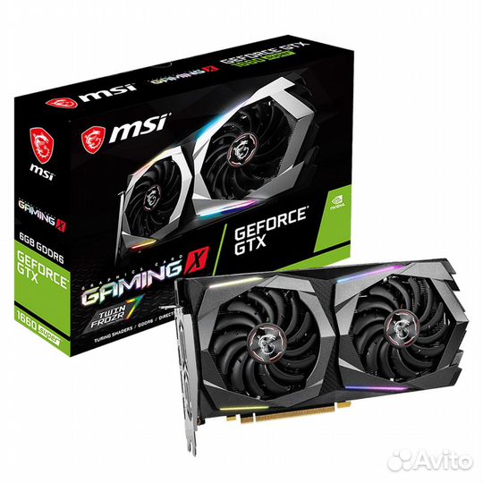 GTX1660super gaming X 6GB gddr6 192bit hdmi 3xDP R