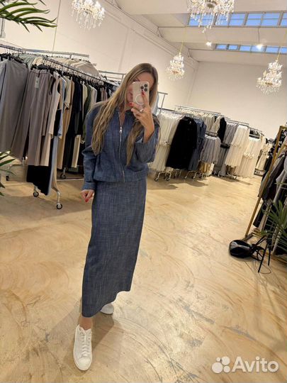 Джинсовый костюм