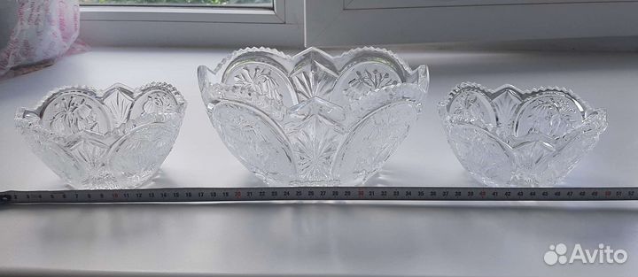 Ваза хрустальная СССР