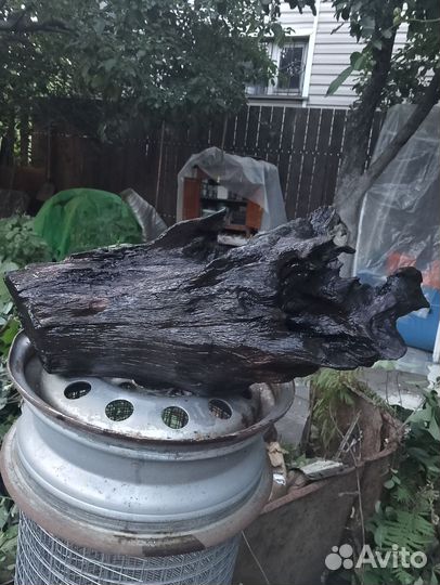 Коряга в аквариум большая