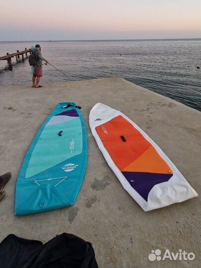 Доска для вейксерфингаAdventum 10'8 Teal сап-доска